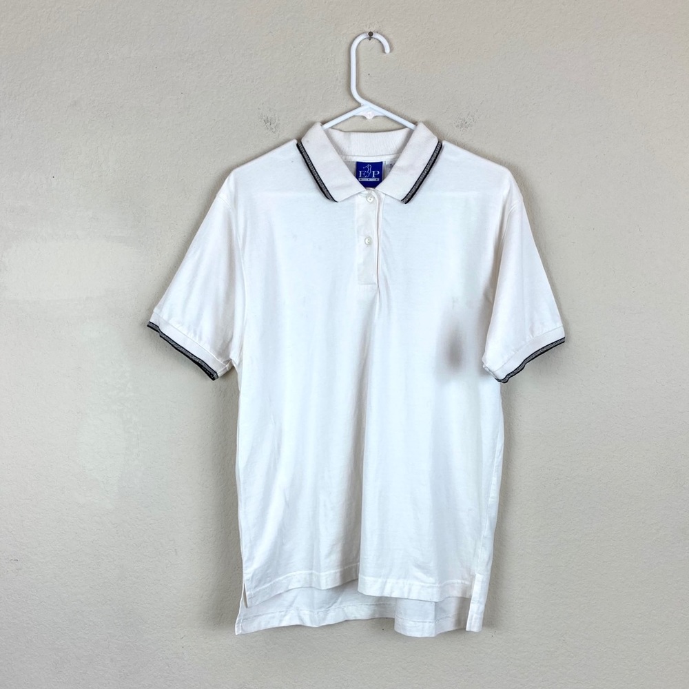 EP Pro Polo Shirt White Unisex